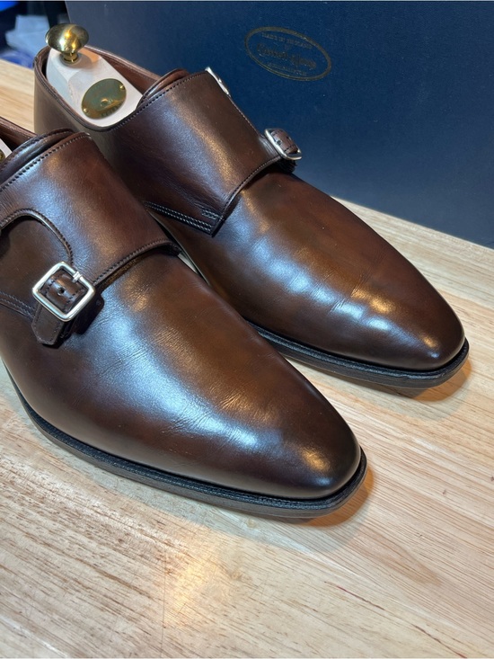 Crockett & Jones Seymour III ? Dbl Monk Straps US 9D inc’s Shoe Trees & Bags main image 12